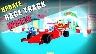 Race Clicker UPDATE Race Track World New Pets New Car New Trail New Track New Nitro | Roblox