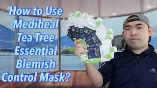 Как использовать маску для борьбы с прыщами Mediheal Tea Tree Essential?