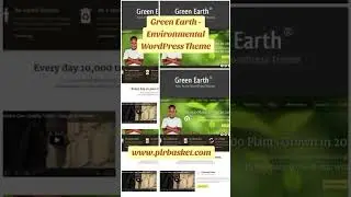 Green Earth &ndash; Environmental WordPress Theme