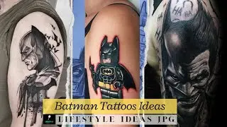 Batman Tattoo Ideas #tattoolover #tattooideas