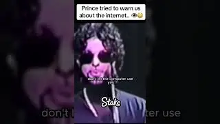 Prince tried to warn us
