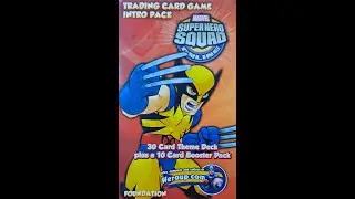 Marvel Super Hero Squad Wolverine Intro Pack (2012, Upper Deck) -- What's Inside
