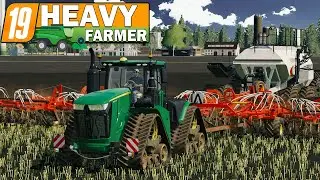 LS19 HeavyFarmer #41 - 30 METER Saatmaschine mit den John Deere 9RX -Landwirtschaft Simulator 19