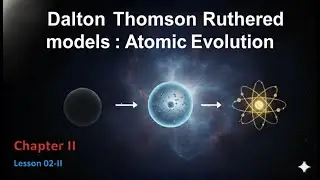 Lesson 02-II: Atomic Models: Dalton Thomson Rutherford Changes