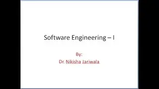 Software Engineering Lecture 05 - Effort Distribution | Revision of previous Lectures | Gujarati