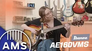 Ibanez AE160 Acoustic Electric Guitar | High-End Features; Beginner-Friendly Price Tag
