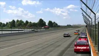 Gran Turismo 5 gameplay - NASCAR on Indianapolis Speedway