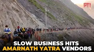 Low pilgrim turnout hits small shopkeepers along Baltal route of Amarnath Yatra
