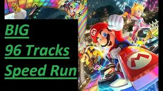Mario Kart 8 Deluxe Big 96 Tracks Speed Runs (150cc)