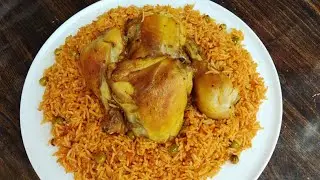 COOKING THE RICE AND CHICKEN IN THE METHOD MAKES IT VERY FLAVORFUL! I CAN'T STOP MAKING IT 😋!| ASMR