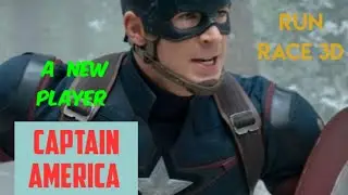 captain America.  new player.  Run Race 3D. level - 17