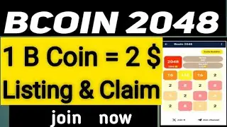 bcoin 2048 airdrop|bcoin 2048 withdrawal|bcoin 2048 listing date|bcoin 2048 mining