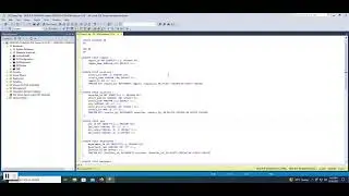 Executing multiple statements in a query window within SQL Server Management Studio