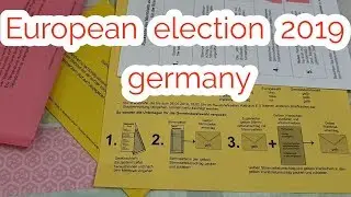 European election 2020 germany  /vote casting vlog urdu hindi