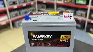 Аккумулятор ENERGY PREMIUM ASIA EP7026 (70A/H), 660A R+ Обзор технических характеристик