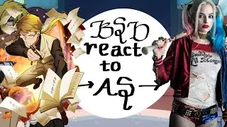 BSD react to Kunikida’s backstory as Harley Quinn