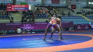 Round 2 GR - 72 kg: M. MORALES HURT (ECU) v. D. VELIZ ESTEBA (GUA)