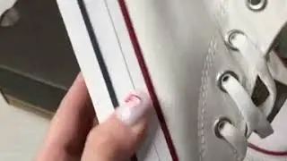 Converse All Star White белые высокие