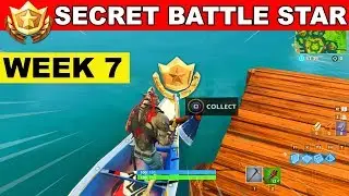 FORTNITE WEEK 7 SECRET BATTLE STAR LOCATION With LOADING SCREEN! SEASON 6(HIDDEN BATTLE STAR)