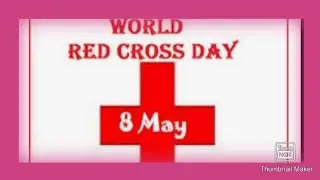 world red cross day poster