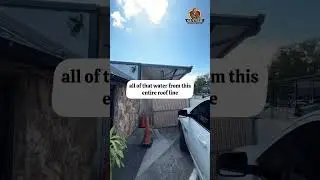 Gutter Inspection for Custom Home in Saint Petersburg FL #gutterservices