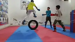 Karate kumite training for beginners at home , karate speed training #sachinkarate 
