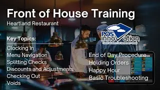 POS Innovation - Front of House Staff Training - Heartland Restaurant