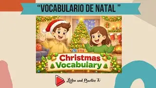 Vocabulário de Natal | Cristmas  Vocabulary