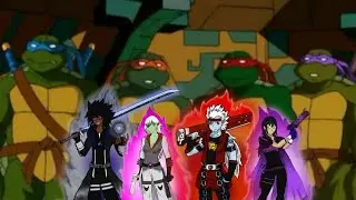 [Retro Warriors]-Fanmade Intro w/TMNT 2003 theme