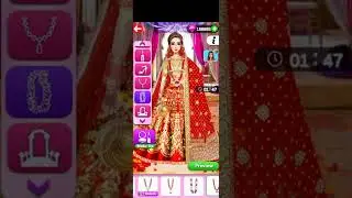 Watch me style this India bride. Dress up games for girls #videogames