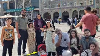 Радостное воссоединение Зейнаб с Согрой в Куме | Семейное паломничество и счастливые моменты