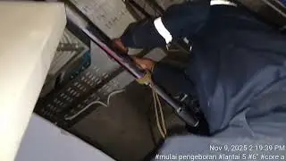 Hot Tapping 6 inch Pipa Chiller Horizontal
