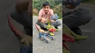World Therizinosaurus Remote Control Two Dinosaur video 😜