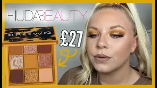 HUDA BEAUTY BROWN OBSESSIONS TOFFEE PALETTE | makeupwithalixkate