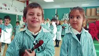 Aprendo en acción - Proyecto violín - Colegio Virgen de Europa