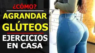 ⭐Día 61/100 Agranda GLÚTEOS FÁCIL SIN EQUIPO/ Rutina casera para glúteos redondos Adryán Medellín