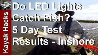 Do Flashing LED Fishing Lures Work - Inshore Fishing Test and Review