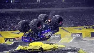 VATERS JR TRIES TO MAKE HISTORY!!! Monster Jam San Antonio 2019 FREESTYLE Highlights!!! (Sunday)