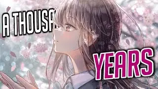 Nightcore - A Thousand Years | Christina Perri (KYURI Cover) | Lyrics