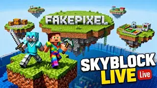 Live Fakepixel Skyblock #fakepixelskyblock #fakepixel #minecraft