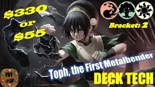 Toph, the First Metalbender Earthbending Allies - Naya Allies Kindred Full & Budget EDH Deck Tech