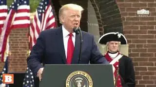 Trump Tells Story of Francis Scott Key and the Battle of Baltimore