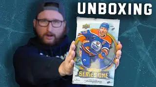 СОВЕРШЕННО НОВЫЙ 😱 Распаковка хоккейной коробки Hobby Box Upper Deck Series 1 2025/26!