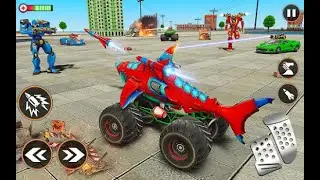 Monster Truck Robot Shark Game | Android & ios Gameplay #CombatStudio