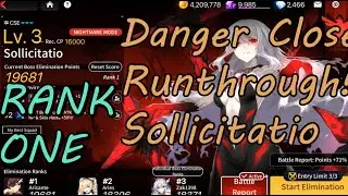 [Counter:Side Global] Danger Close Sollicitatio Rank One Clear Guide | 19681 | 7/5/2022