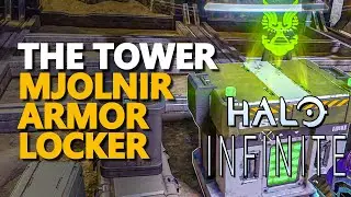 The Tower Mjolnir Armor Locker Halo Infinite
