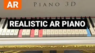 Piano 3D - Real AR Piano App (iPad/iPhone)