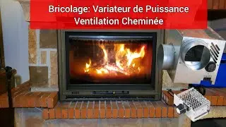 Electronique Bricolage: Variateur de Puissance Pour Extracteur d'Air Chaud Cheminée