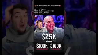 Бойцам UFC только что повысили зарплату #UFC #MMA #UFCSalaries #FightBonus #DanaWhite #shorts #tr...