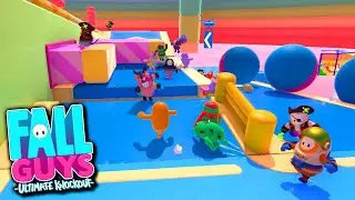 Fall Guys: THE MOST INTENSE OBSTACLE COURSE! | Fall Guys: Ultimate Knockout (2020 Gameplay)